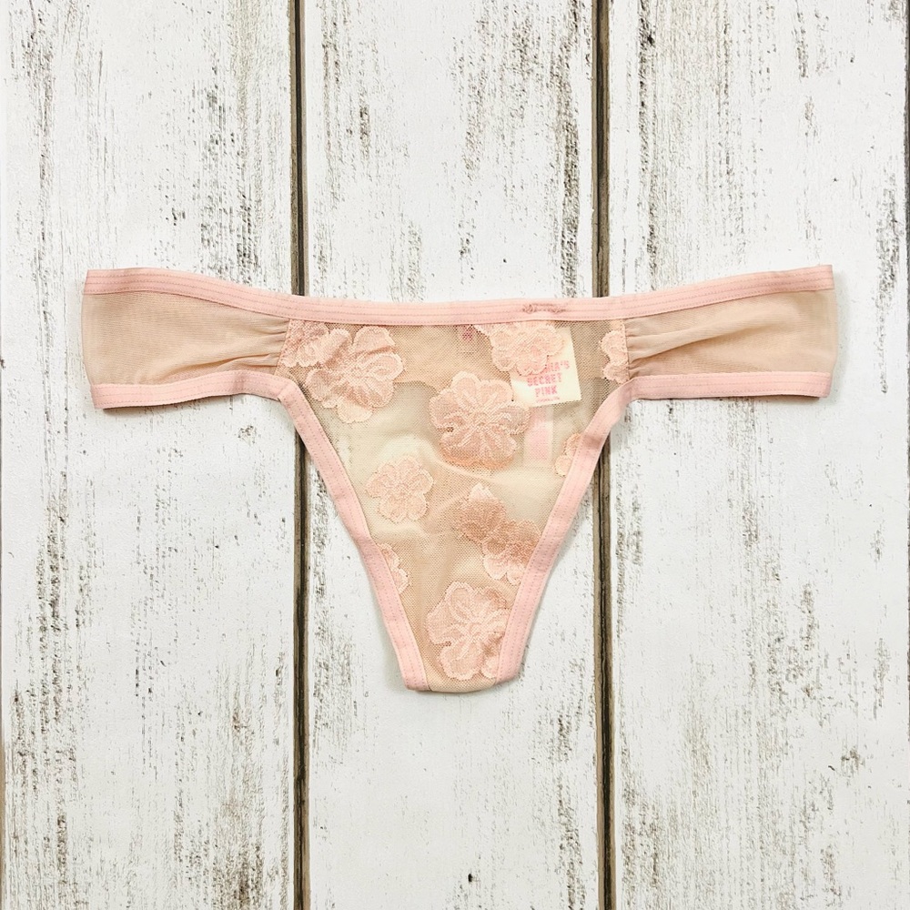 VS PINK Extra Low Rise Thong Pantie Medium Vintage